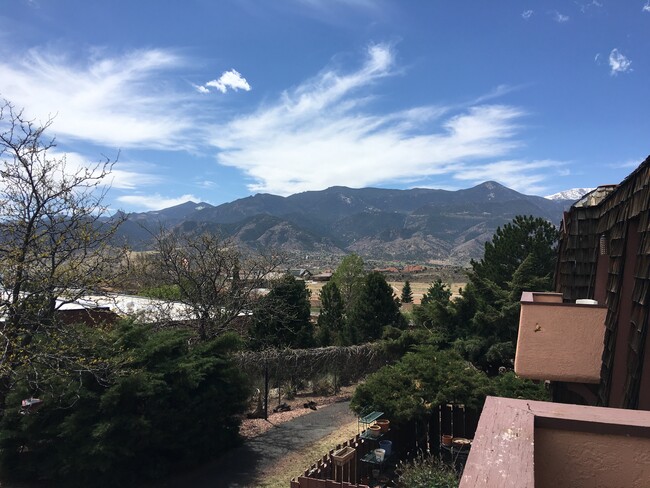 view from the balcony of the Front Range - 2927 Mesa Rd