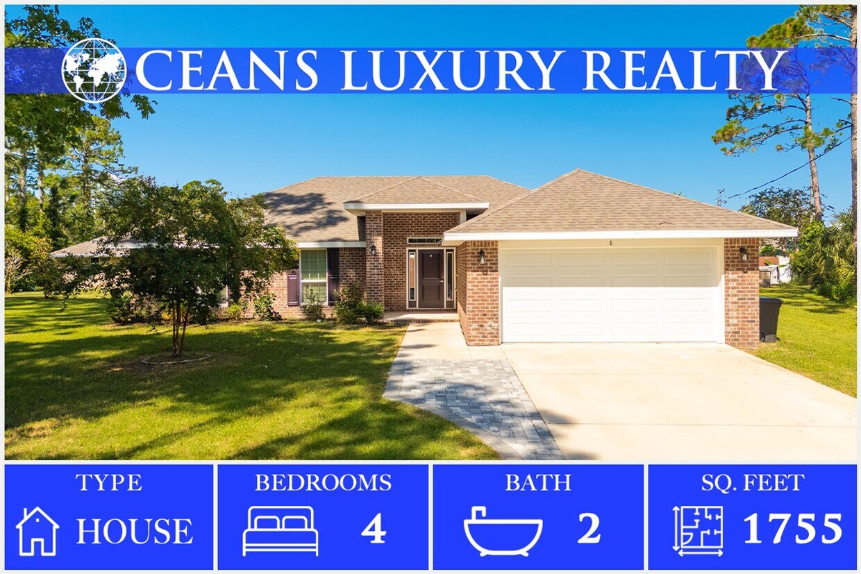 Foto principal - Beautiful 4-Bedroom Home in Palm Coast – B...