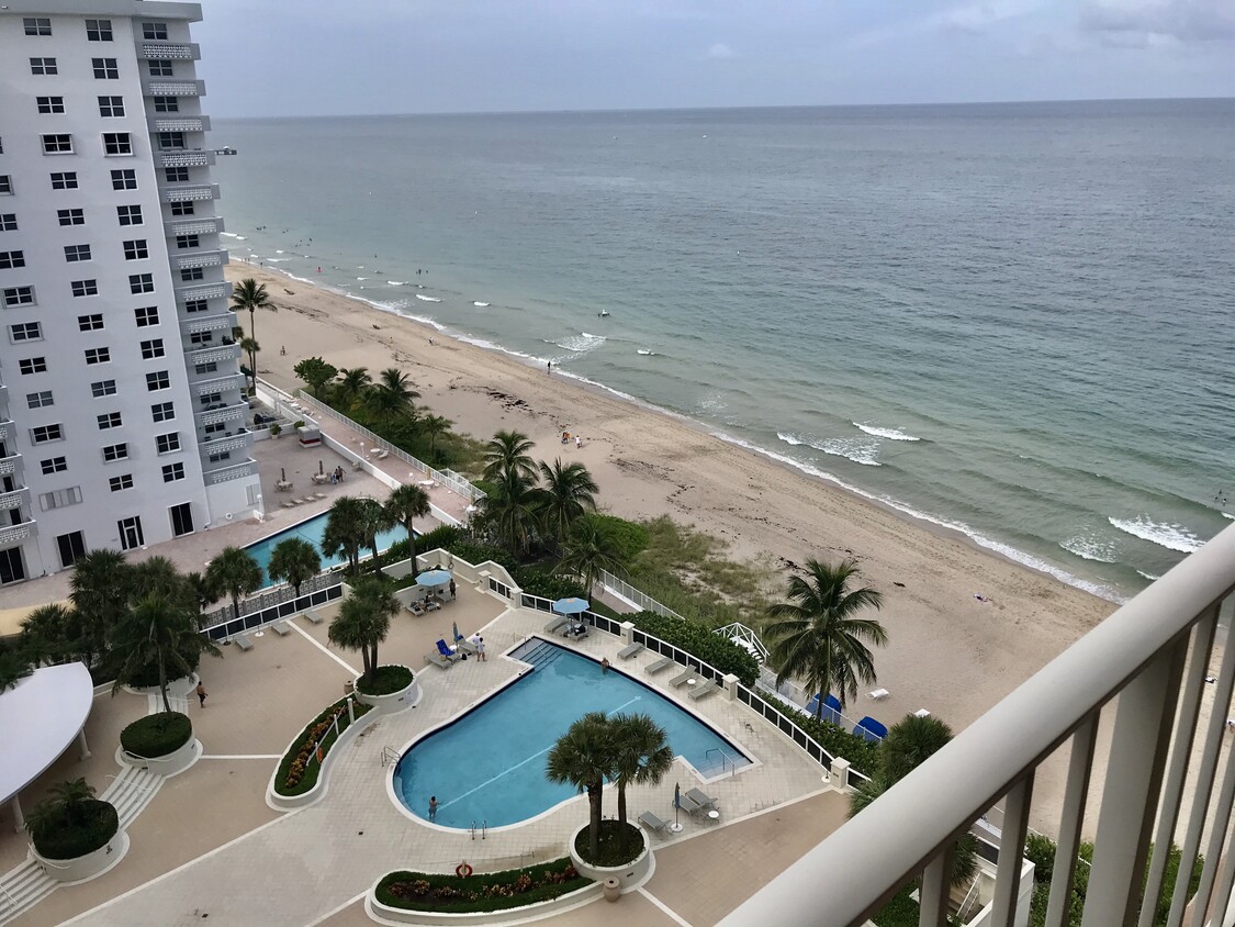 BALCONY VIEW - 4100 Galt Ocean Dr