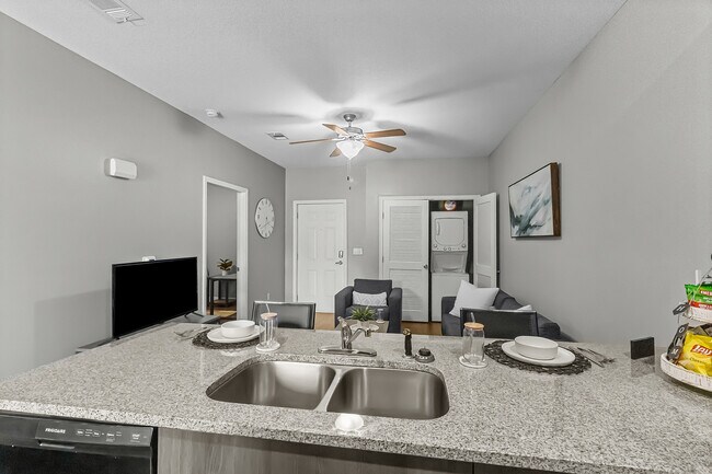 Vista completa de la sala de estar - Remerton Mill