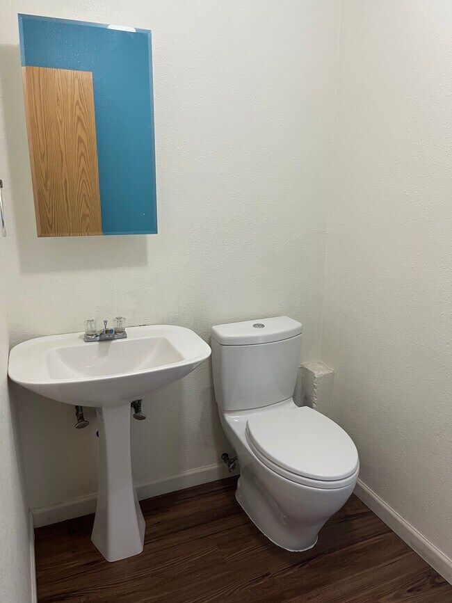 1/2 bath off of laundry area - 2619 15th Ave