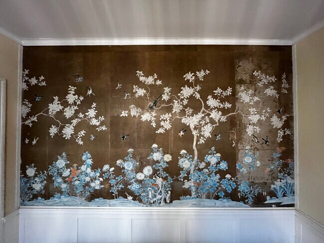 Dining room mural - 2364 Robinwood Ave
