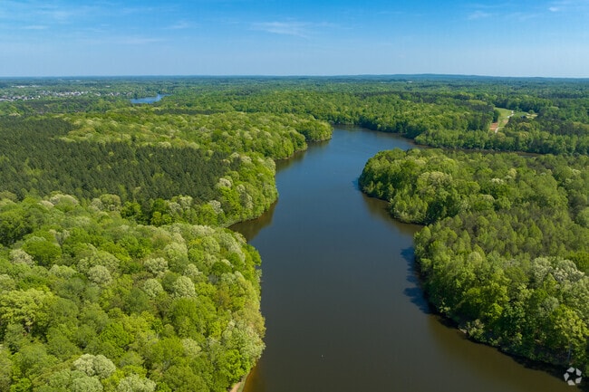 Guilford Mackintosh Park has miles of trails for residents of Whitsett to enjoy.