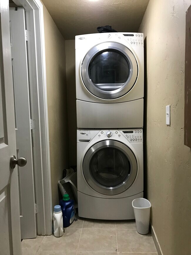 Full size front load washer and dryer - 623 E University Dr