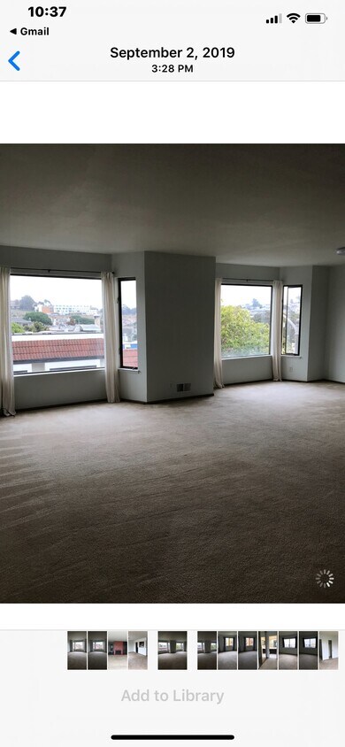 Living and Dining room facing rooftop view - 59 Dorado Terrace