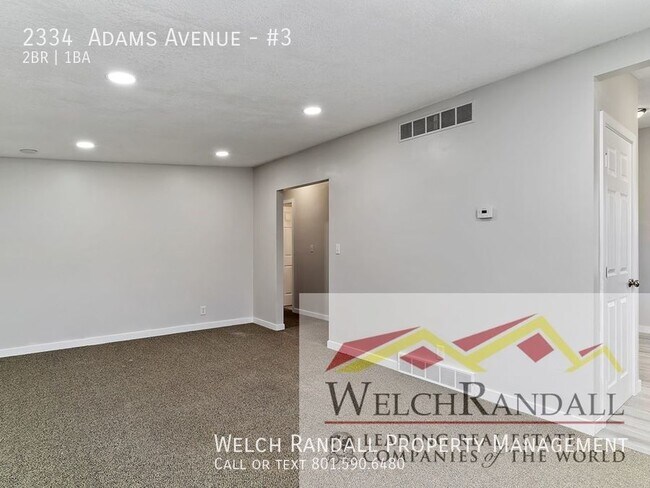 Foto del edificio - 2 Bedroom 1 Bath - Ogden Four Plex (Free R...