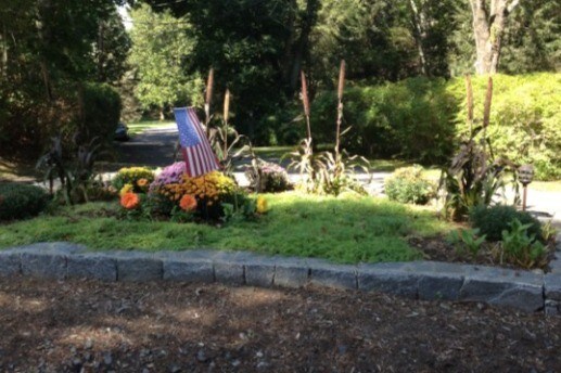Top of driveway - 1870 Newfield Ave