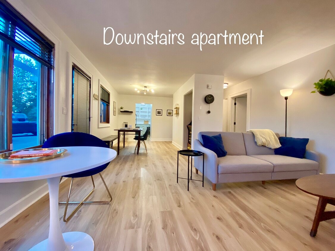 Living and dining room - 210 E 3rd Ave