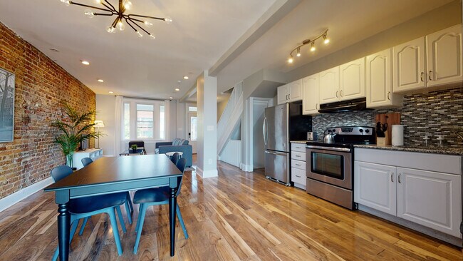 Dining Room and Kitchen - 746 Fairmont Street Northwest