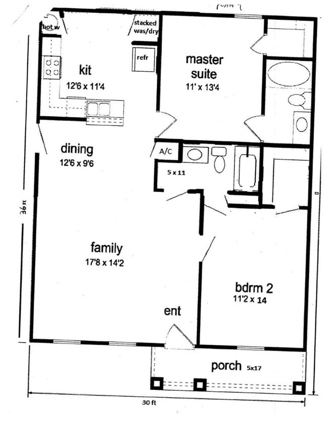 Photo - 2 BD/ 2 BA House