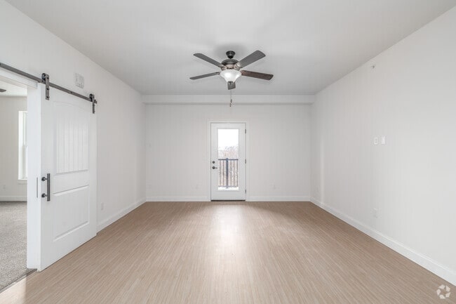 2BR, 2BA - 1,280SF - Living Room - The Residences at LeMoyne Manor