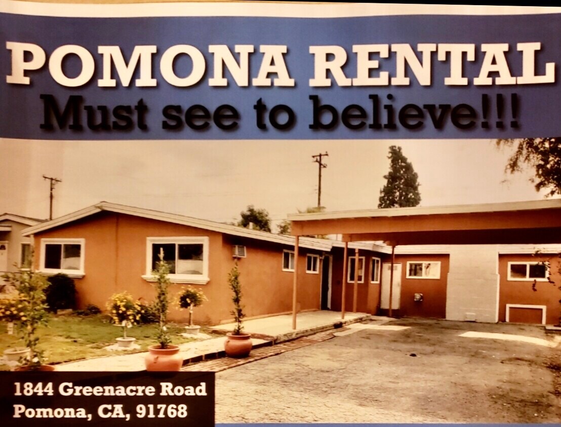 1844 Greenacre Rd, Pomona, CA 91768 House Rental in Pomona, CA