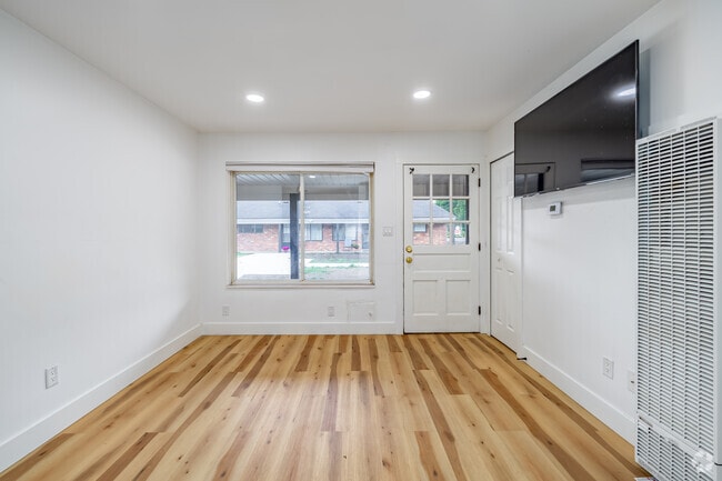 2BR, 1BA - 570SF - Living Room - Wolverine Lake Lofts