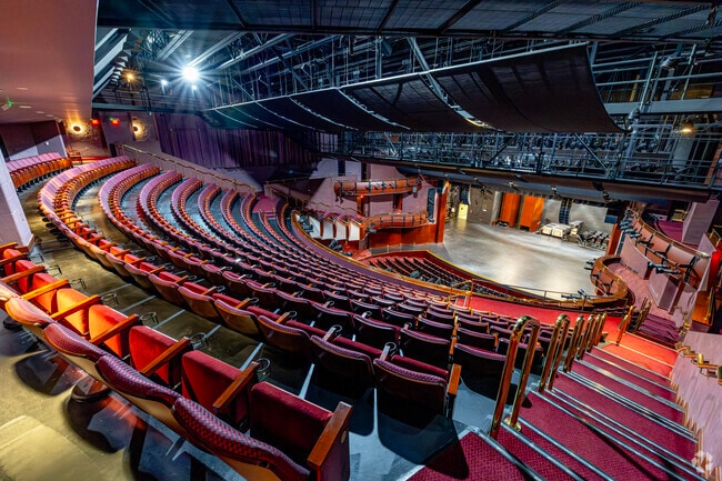 The Michael A. Guido Theater seats over 1,200 for regular shows in the heart of Dearborn.