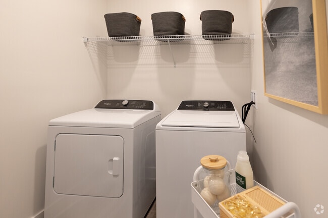 2BR, 2BA - 1,176SF-B1C- Laundry room - The Maggie Flats