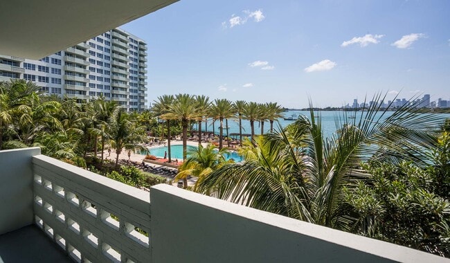 Enjoy the view from your private balcony - Flamingo South Beach