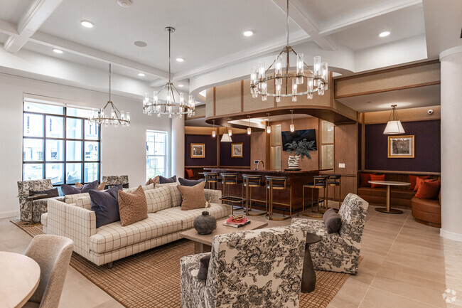 Expansive Clubroom - Presidium Frisco Square