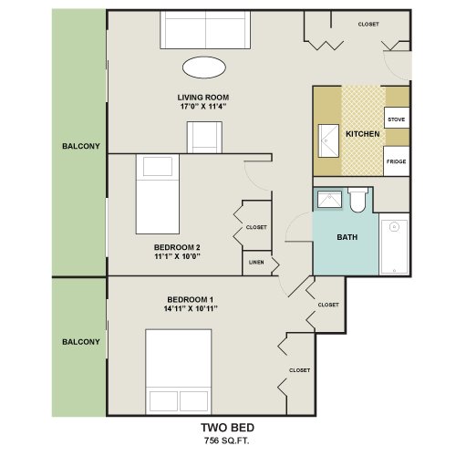 Plano de planta - Wah Luck house Apartments