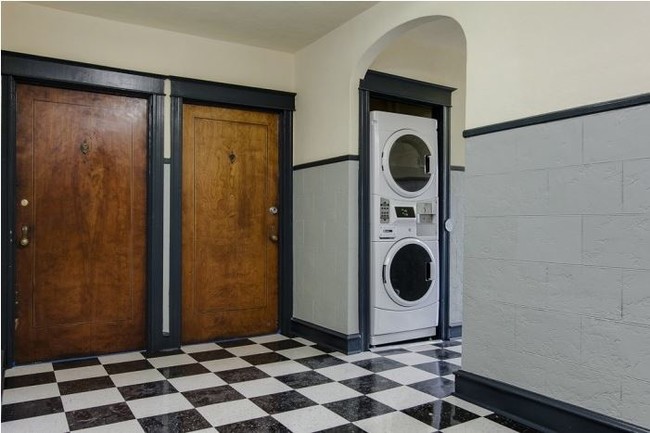 Common Area Hallway Laundry on each Floor! - Ridley Manor