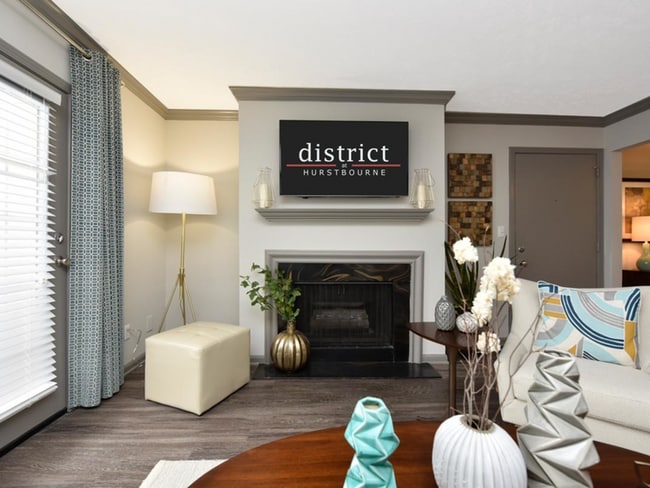 Sala de estar - District at Hurstbourne