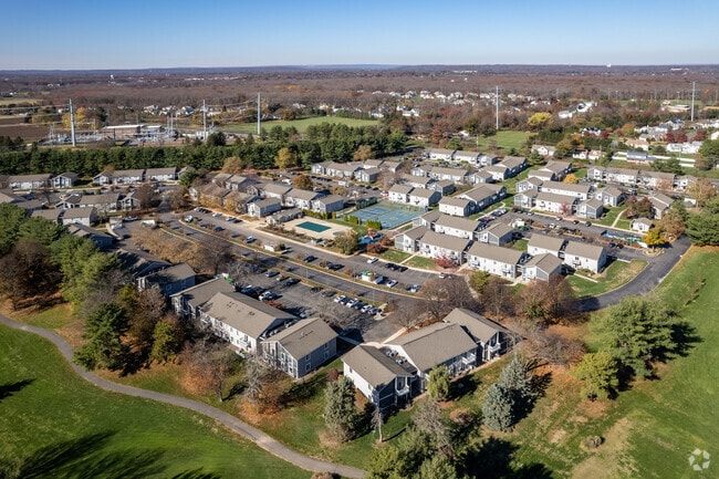 Aerial - Addison at Princeton Meadows