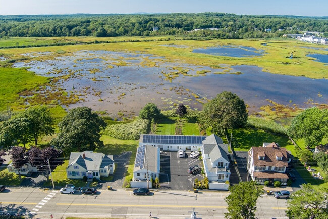 Back yard abutting beautiful marsh - 59 E Grand Ave
