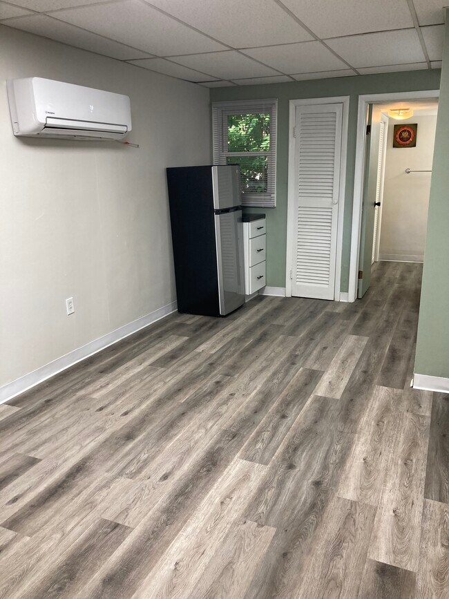 New refrigerator, microwave and induction cooktop - 1003 E Hunter Ave