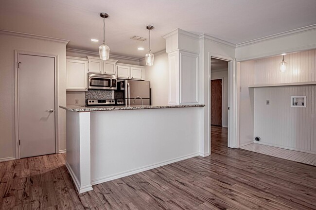 Open kitchen concept - Dogwood Village Apartments