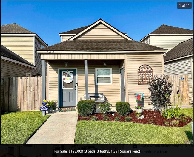 40526 Sage Field Ct, Gonzales, LA 70737 Townhome Rentals in Gonzales