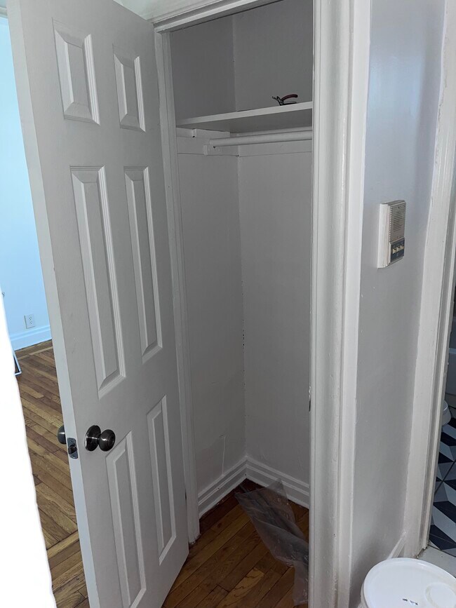 closet by bathroom - 6109 Monroe Pl