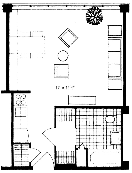 Studio - The Westerly Apartments