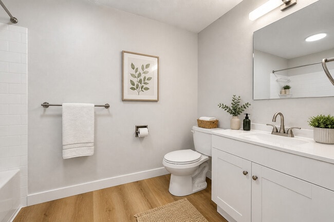 Fully Renovated Bathroom - Rock Ridge Commons