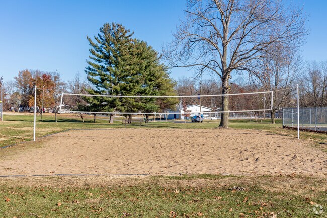 Play a pickup game of sand volleyball at Bolm-Schuhkraft Park.