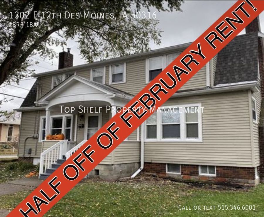 1302 E 12th St, Des Moines, IA 50316 Townhome Rentals in Des Moines