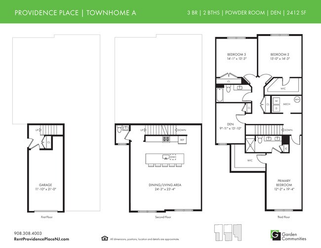 Plano de planta - Providence Place