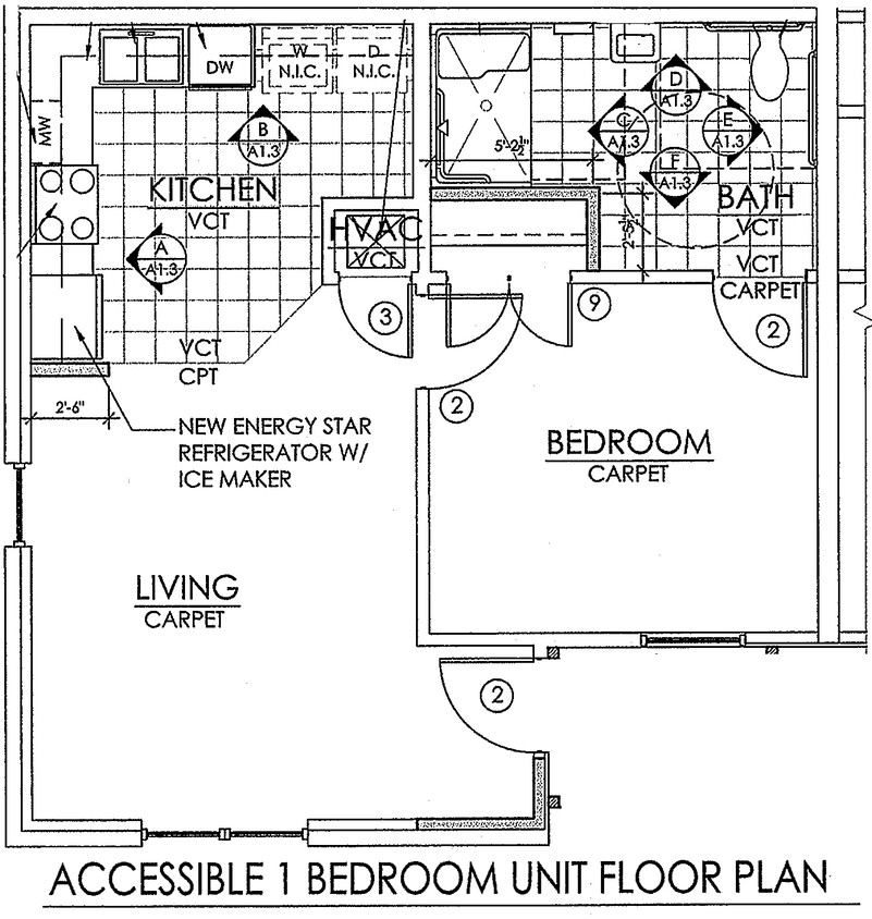 1BR/1BA - Pinebrook Apartments