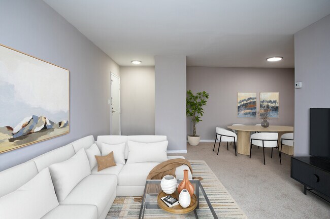 Sala de estar - Apartments at Bel Air