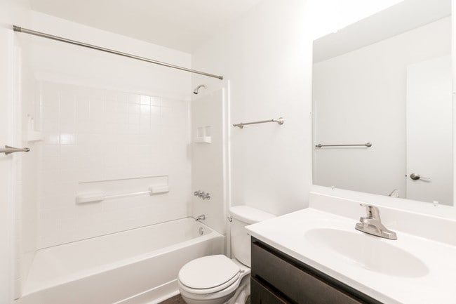Newly Renovated Bathroom - Fox Hill Apartments