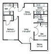 Willow - 1 Bed + Den 