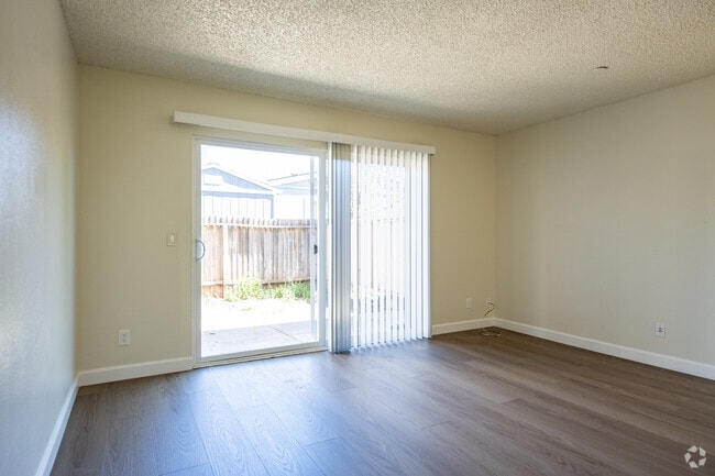 2BR, 1.5BA - 850SF - Living Room - Mission Village Apartments