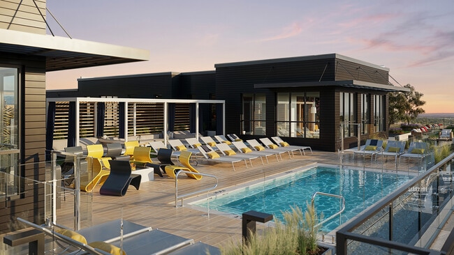 Heated Swimming Pool - The Standard at West Lafayette Apartments
