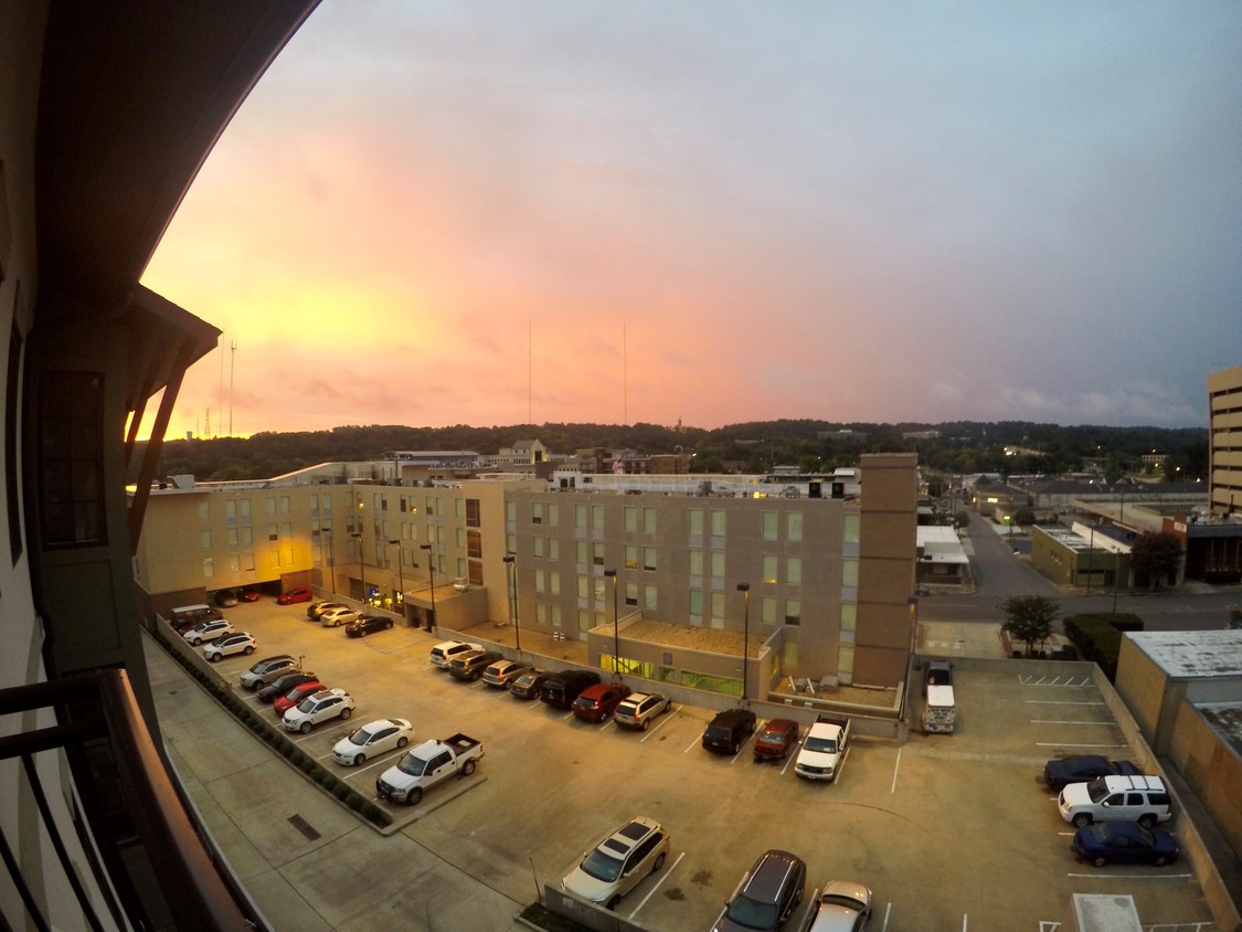 Private balcony view - 100 19th St S