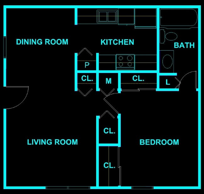 1BR/1BA - Stoner Creek Apartments