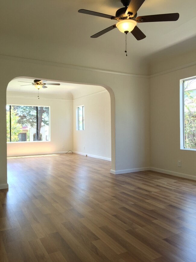 Living room seen from dining room - 432 N Norton Ave