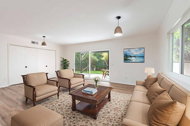 virtually staged den - 14028 Cantlay St