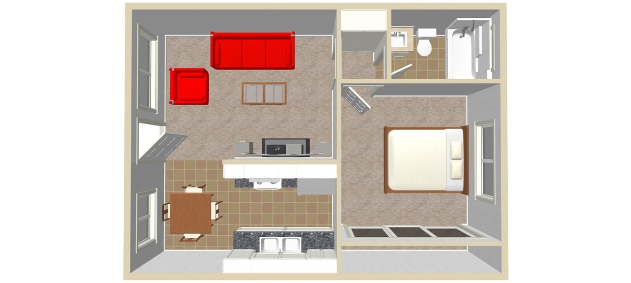 1BR/1BA - 16251 Woodruff Ave