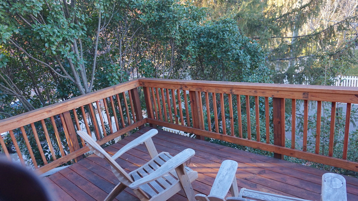 private balcony - 1048 N Danville St