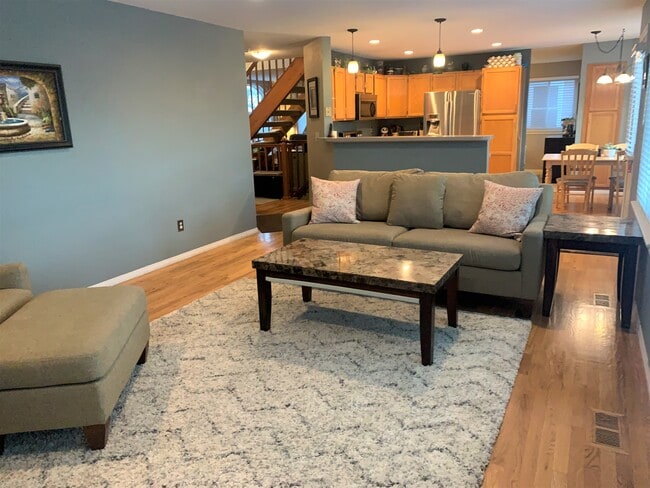 Family Room Opens to Kitchen with Bar Counter - 5736 S. Garland Way