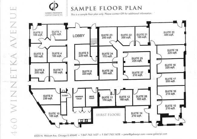 Floor Plan - 458 Winnetka Ave