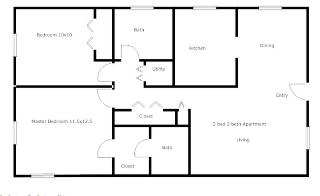 2HAB/2BA - Le Mans Apartments